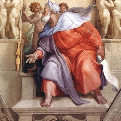 Sistine Chapel, The prophet Ezekiel