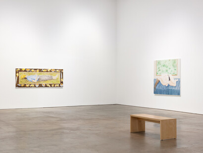 Tanya Merrill, Land animal, house animal, exhibition view. Courtesy of 303 Gallery