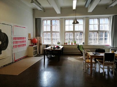 Work in progress, Studio 3, HIAP, Cable Factory, Helsinki