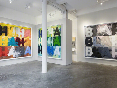 Mel Bochner, Recent Prints. Courtesy of Carolina Nitsch