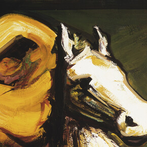 Fragmento de «Zapata, estudio para el mural del castillo de Chapultepec», (1966) 
 David Alfaro Siqueiros 