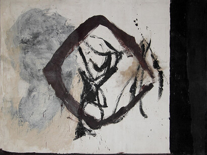 Robert Motherwell, A View Number 1, 1958, oil on canvas, 206.1 x 264.2 cm (81 1/8 x 104 in)