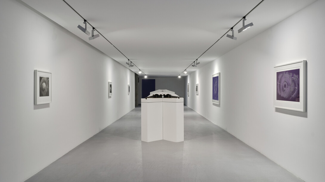 James Turrell, At One, vue d'exposition. Avec l'aimable autorisation de Gagosian