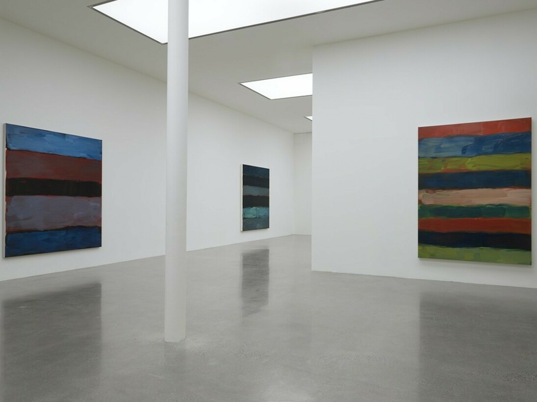 Sean Scully. Horizon, Exhibition view. Courtesy of Timothy Taylor