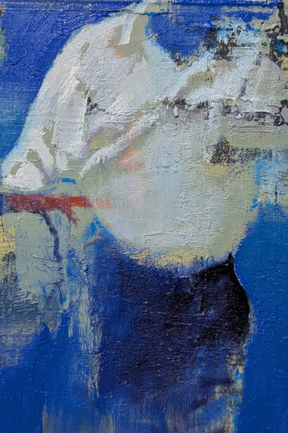 Austin Uzor, Untitled II (detail), 2025. Courtesy of Rele Gallery