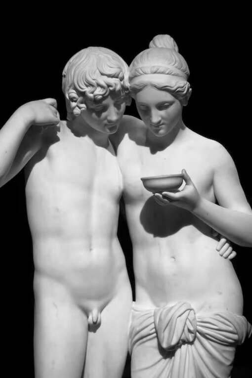 van Bertel Thorwaldsen, Amor y Psique (1906)