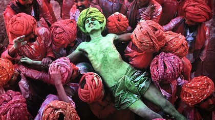 Jaipur, Rajasthan, Inde 1996. (c) Steve McCurry. Exposition « Regards » à l’Hôtel Caumont - Centre d’Art, jusqu’au 23 mars à Aix-en-Provence