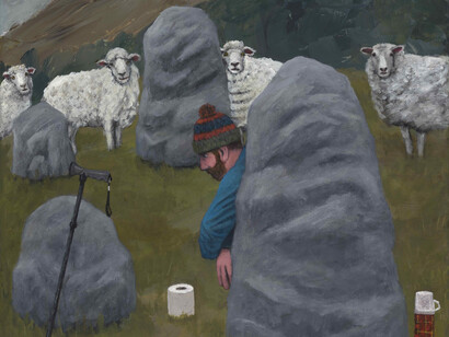 Craigie Harper, Stone circle, 2023. Courtesy of Court Tree Collective