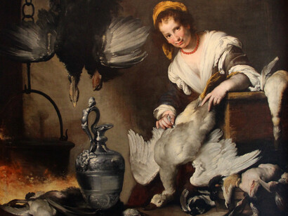 Bernardo Strozzi, La cuoca
