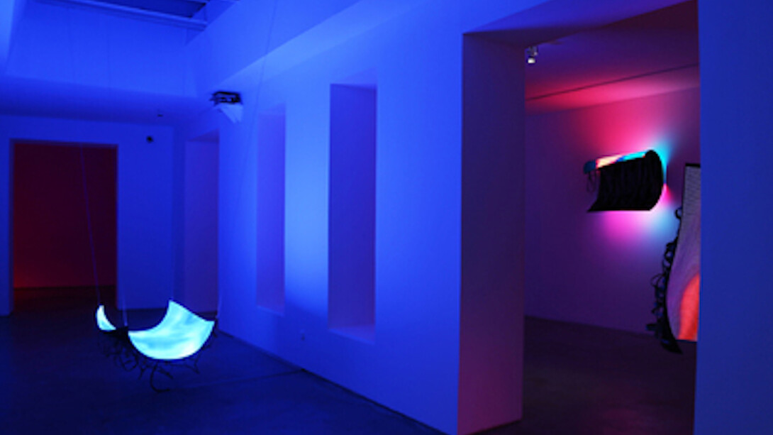 Daniel Canogar, Exhibition view. Courtesy of Galería Max Estrella