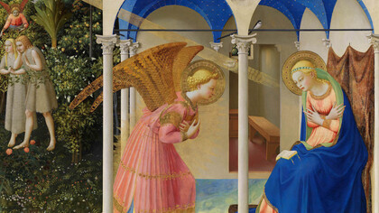 Beato Angelico, Annunciazione, Madrid Prado