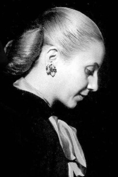 Eva Perón em sua juventude