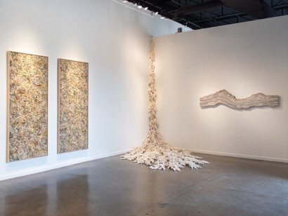 Jessica Drenk, Transmutations, 2020, installation shot. Courtesy of the artist and Galleri Urbane