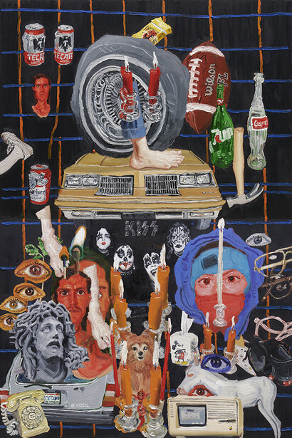 Emilio Villalba, Bear Michelle and Things,2021