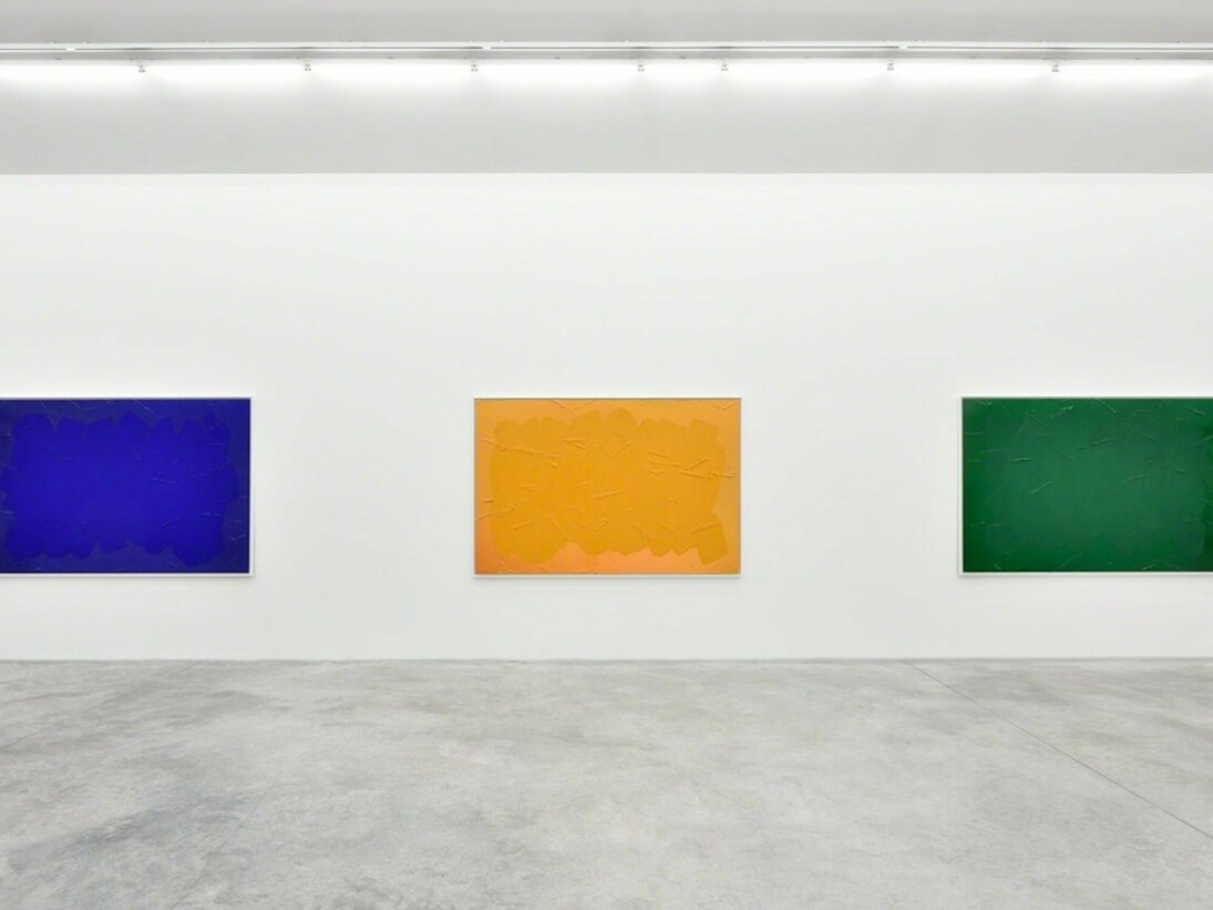 A cappella, Exhibition view. Courtesy of Almine Rech
