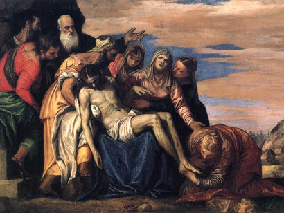 Veronese- Lamentación sobre Cristo muerto