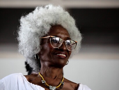 Anciana afroamericana