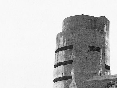 Bunkers: Posto de observação numa das ilhas do Canal. Fotografia de Paul Virilio