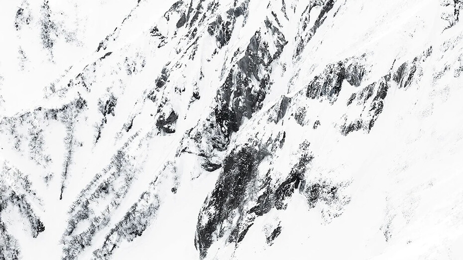 Mikiya Takimoto, Snow mountain #03. Avec l'aimable autorisation de La galerie Clémentine de la Féronnière