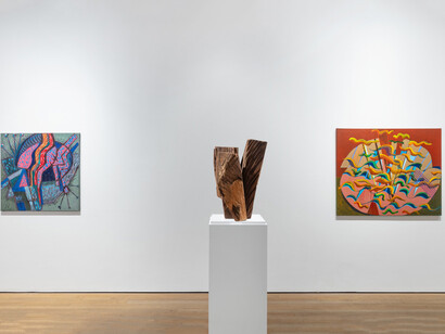 Kim Yun Shin, Add two add one, exhibition view. Courtesy of Lehmann Maupin