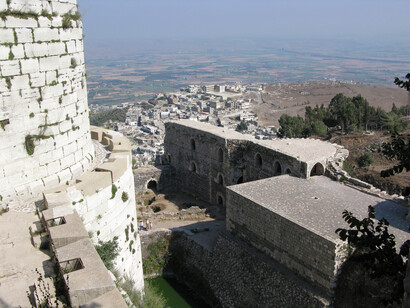 La base naval es crucial para el acceso ruso al
Mediterráneo, operaciones navales y almacenamiento de submarinos nucleares. El Crac de los Caballeros, Tartus, Siria