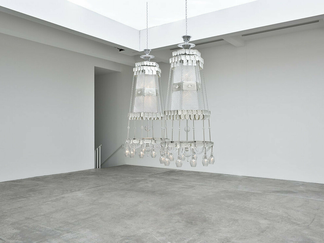 As if, seeing in the manner of listening... Hearing, as is looking, Exhibition view. Courtesy of Marian Goodman