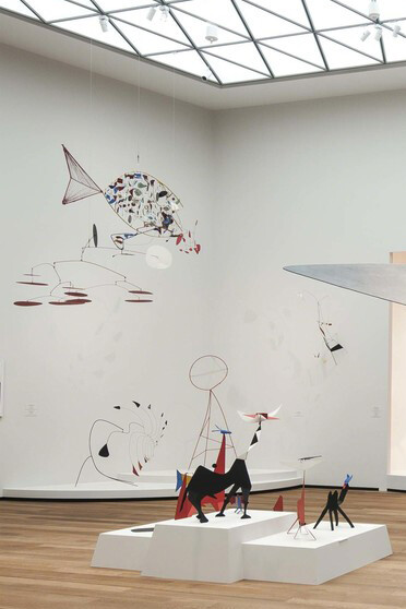 Calder in the Tower. Courtesy of Calder Foundation
