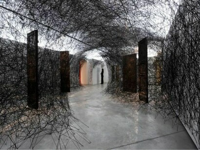Chiharu Shiota - Installazione