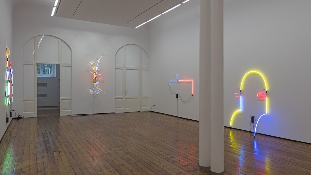 Keith Sonnier. Courtesy of Galleria Fumagalli