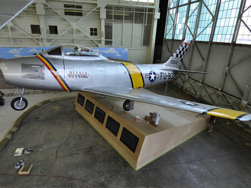 North American Aviation F-86 Sabre. Courtesy of Pearl Harbor Aviation Museum