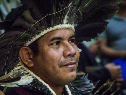 La realidad actual nos permite replantear conceptos, relatos, construcciones mentales y paradigmáticas para volver a resignificarnos, tanto personal como colectivamente. Sala Sexta del Consejo Terena, 30 06 2017 - Brasilia DF, Brasil