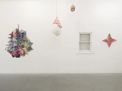 Various artists, Off-kilter, exhibition view. Courtesy of 5-50 Gallery