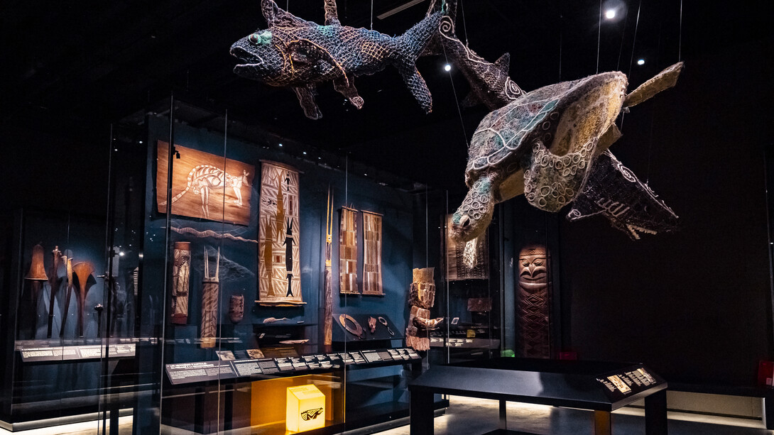 The archives of human diversity, exhibition view. Courtesy of Musée d'ethnographie de Genève
