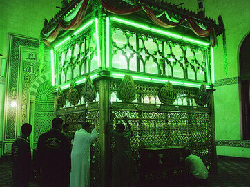 The Ahmad al-Badawi Mosque is a prominent Sufi mosque and shrine complex located in Tanta, Egypt, dedicated to the revered 13th-century saint Ahmad al-Badawi