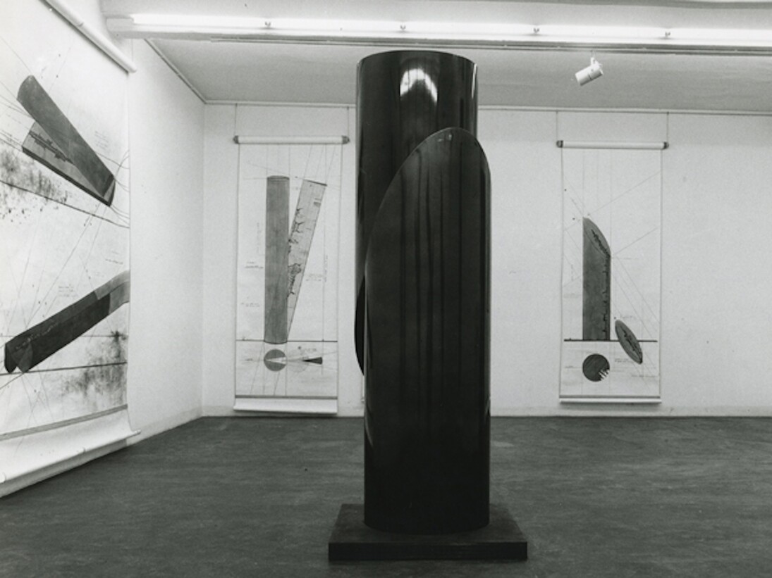 Arnaldo Pomodoro, A Hundredth of a Second, Exhibition view. Courtesy of Fondazione Marconi