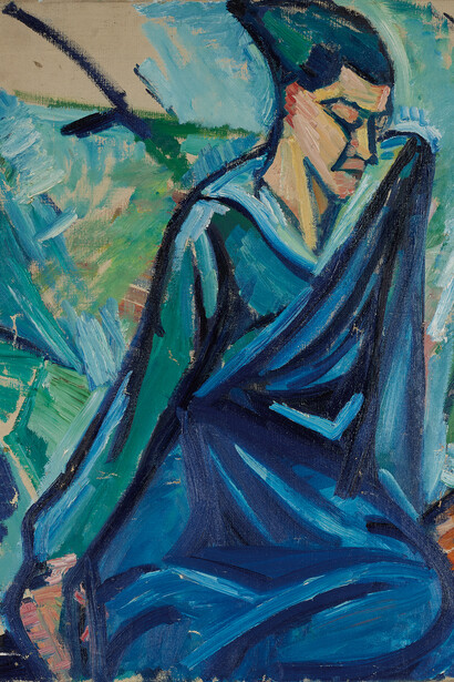 Helene von Taussig, Figurale Ausdrucksstudie, 1920/1930. Courtesy of Lower Belvedere