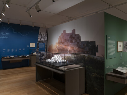 Franz Kafka, exhibition view. Courtesy of the Morgan Library and Museum