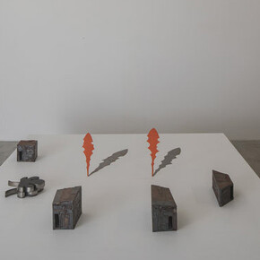 Locus Rei, Exhibition view. Courtesy of Galleria Doris Ghetta