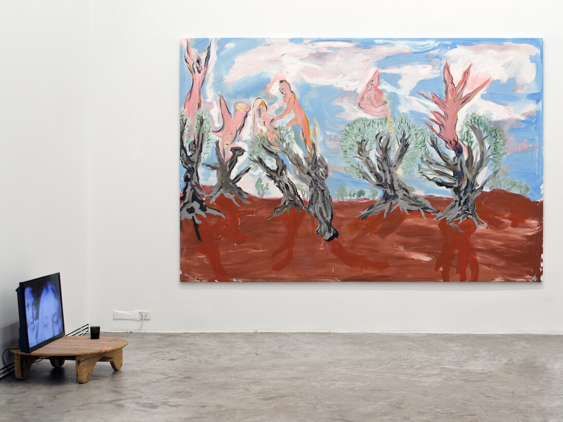 Lola Montes Schnabel. Texting Spirits, 2016. Installation View

