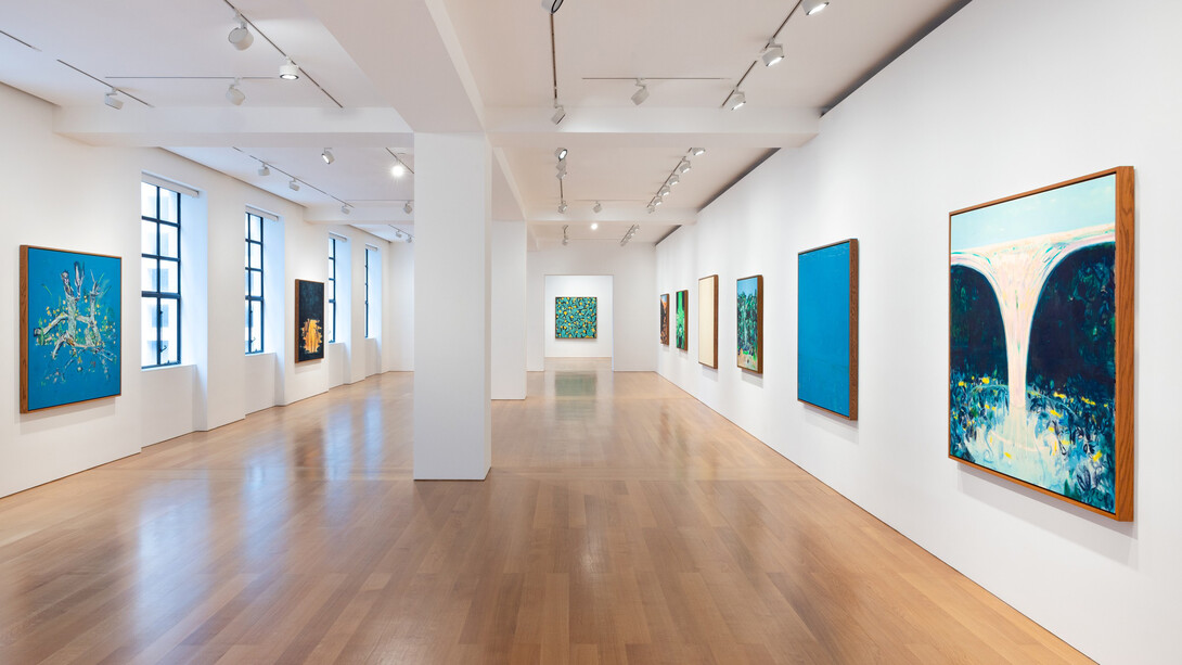 Cy Gavin, exhibition view. Courtesy of Gagosian Gallery