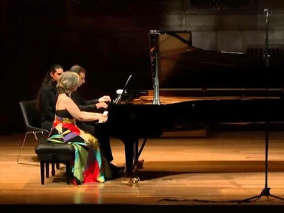 Carles & Sofia en un concierto