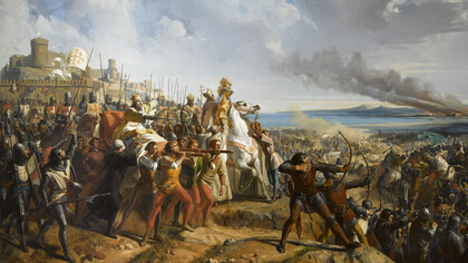 Charles-Philippe Larivière; Batalla de Montgisard, Sala de las Cruzadas, Palacio de Versalles