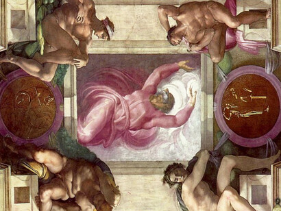 Michelangelo- Separación de la luz de la oscuridad