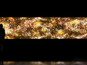 teamLab, Flowers and people – Gold (detail), 2015. Courtesy of Art Gallery of NSW