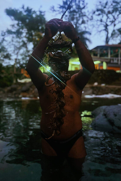 Patricia Encarnación, A coffle of jaibas, 2023. Courtesy of Superposition Gallery 