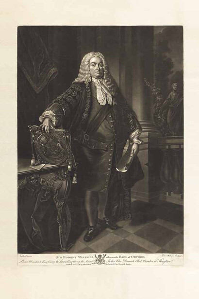 Robert Walpole and His Collection. Courtesy of The State Hermitage Museum