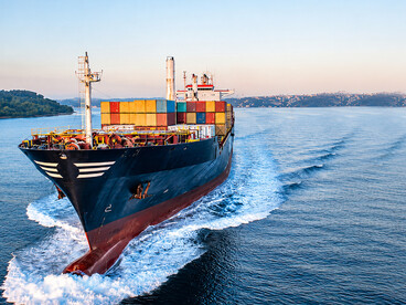 General cargo vessel transiting the Istanbul Strait, highlighting one of the world's most strategic trade corridors linking global markets, Turkey