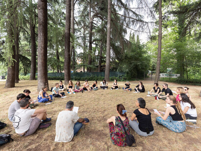 School of ecological imagination, edizione precedente, vista della mostra. Cortesia di Serra Madre