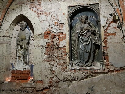 In the Cross gallery of the Riga Cathedral. Courtesy of Museum of the History of Riga and Navigation