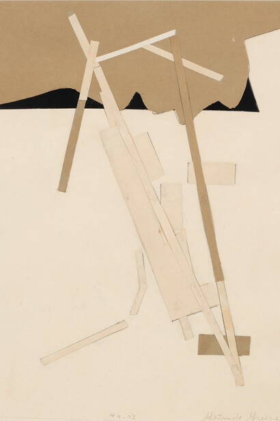 Gertrude Greene, Untitled (44-03), 1944. Courtesy of Rosenberg & Co. Gallery